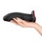 Фалоімітатор Fun Factory THE BOSS STUB Black, реалістична текстура, довжина 17,9 см, діаметр 4,1см