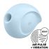 Вакуумний кліторальний стимулятор із вібрацією Satisfyer Sugar Rush Blue (м'яте паковання!!!)