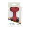 Силіконова анальна пробка Lux Active с розой - Red Rose Silicone Anal Plug