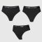 Трусики-бразиліана з фіксацією дилдо Strap-On-Me Harness Lingerie Idole – L – Black, високі