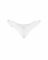 Трусики-стрінги з мереживом Obsessive Arrowel White crotchless thong S/M