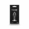 Скляна анальна пробка NS Novelties Crystal - Desires - Red Heart - Small
