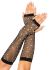 Мітенки зі стразами Leg Avenue Rhinestone Fishnet Arm Warmers Black, One Size