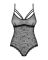 Мереживне боді з доступом Obsessive 818-TED-1 teddy XS/S, чорне