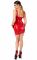 Сукня Noir Handmade F364 Bombshell Lace-Up Mini Dress Red L