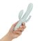 Потрійний вібратор Good Vibes Only – SAGE Triple Stimulation Vibe Soft Silicone – Blue, манливий рух