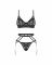 Комплект Obsessive Euridia 3-pcs set XL/2XL