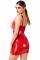 Сукня Noir Handmade F364 Bombshell Lace-Up Mini Dress Red L