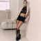 Шорти-боксери з фіксацією дилдо Strap-On-Me Harness Lingerie Allure – XL – Black