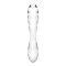Двосторонній скляний дилдо Satisfyer Dazzling Crystal 1 Transparent (м'яте паковання!!!)