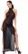 Сукня Noir Handmade F372 Onyx Twin-slit Long dress L