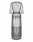 Пеньюар Obsessive Estiqua peignoir, XL/2XL, чорний, прозорий, на поясі, довжина до щиколоток