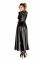 Сукня-плащ з мокрим ефектом Noir Handmade F128C Powerwetlook gown coat, M (м'яте паковання!!!)