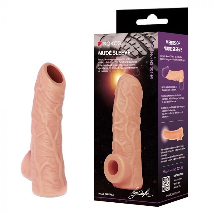 Насадка на член Kokos Nude Sleeve NS 001 S