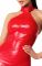 Сукня Noir Handmade F354 Red powerwetlook dress - S