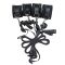 Розтяжка на ліжко Punishment – 5-Piece Bed Restraint Kit – Black, 5 предметів