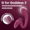Вагінально-кліторальний вібратор Satisfyer G for Goddess 3 Wine Red (м'яте паковання!!!)
