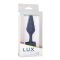 Анальна пробка Lux Active Twist Plug Small Blue (м'яте паковання!!!)
