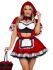 Костюм Червоної Шапочки Leg Avenue Flirty Miss Red Top and Skirt S