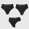 Трусики-бразиліана з фіксацією дилдо Strap-On-Me Harness Lingerie Idole – XS – Black, високі