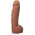 Фалоімітатор Doc Johnson The Realistic Cock ULTRASKYN - 12 Inch Hung with Balls Caramel