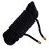 Мотузка для шибарі LOCKINK SEVANDA Shibari Pratice Rope, чорна, 8 м, нейлон+бавовна