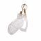 Клітка для пеніса LOCKINK SEVANDA Plastic Penis Chastity Cage, прозора, 3 кільця різних розмірів