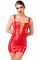 Сукня Noir Handmade F364 Bombshell Lace-Up Mini Dress Red L