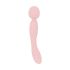 Двосторонній масажер-вібратор Good Vibes Only – SIMI Double-Sided Wand Vibrator Soft Silicone – Pink