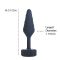 Анальна пробка Lux Active Twist Plug Small Blue (м'яте паковання!!!)