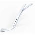 Падл двошаровий Feral Feelings Leather Mini Paddle White, натуральна шкіра
