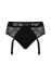 Мереживні трусики для страпона з підв’язками для панчіх Strap-On-Me DIVA HARNESS - XS