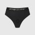 Трусики-бразиліана з фіксацією дилдо Strap-On-Me Harness Lingerie Idole – M – Black, високі