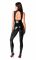 Комбінезон Noir Handmade F342 Powerwetlook and lace overall - XXL