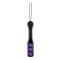 Паддл Punishment – Purple Lips Paddle – Black, залишає слід у вигляді поцілунку