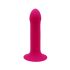 Дилдо з присоскою Adrien Lastic Hitsens 2 Pink, відмінно для страпона, макс. діам. 4см, довж. 16,7см