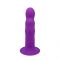 Дилдо з присоскою Adrien Lastic Hitsens 3 Purple, відмінно для страпона, діам. 4,1см, довжина 18,2см