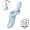 Вібратор з ротацією Satisfyer Heat Flex 4 Blue, підігрів до 39°C