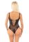 Боді зі стразами Leg Avenue Rhinestone Net and Lace Bodysuit One Size, Black