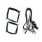 Розтяжка на ліжко Punishment – 5-Piece Bed Restraint Kit – Black, 5 предметів