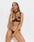 Комплект Obsessive Roccele 2-pcs crotchless set S/M
