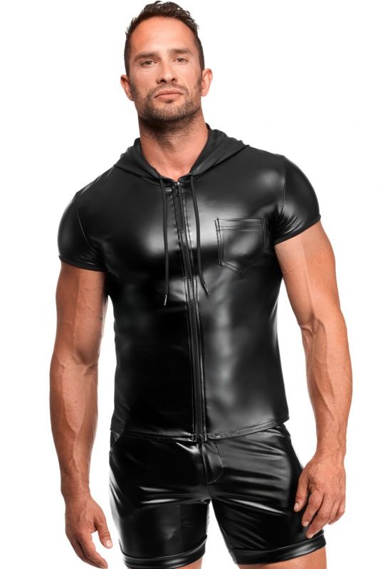 Чоловіча футболка з капюшоном Noir Handmade H085 Vexen hooded T-shirt XXL