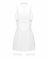 Бебі-дол Obsessive Arrowel White chemise S/M, з декоративним чокером та гартерами