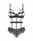 Боді Obsessive Euridia crotchless teddy M/L