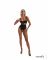 Боді Obsessive Hersis crotchless teddy L/XL