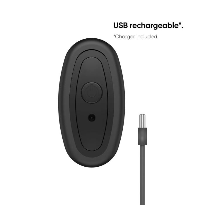 Вібромасажер простати Nexus G-Play Plus S Black, макс. діаметр 2,3 см, перезаряджуваний