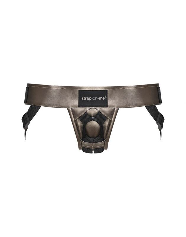 Трусики для страпона Strap-On-Me Leatherette Harness CURIOUS