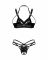 Комплект Obsessive Keira Lise 2-pcs crotchless set L/XL
