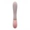 Смарт вібратор-кролик із підігрівом Satisfyer Hot Lover Pink