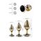 Набір анальних пробок LOCKINK YEAHWOW Nympho Butt Plug Set
